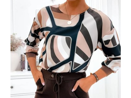 Úplet, Béžové neutro, digitální tisk