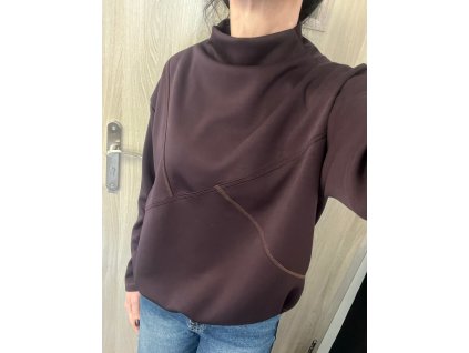 mikina hořká čokoláda