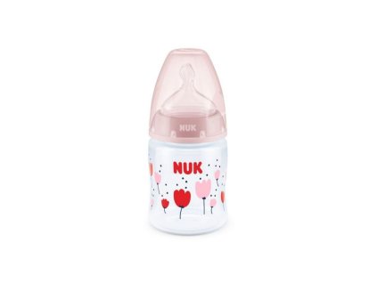 Kojenecká láhev NUK First Choice Temperature Control 150 ml růžová