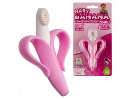 154035 baby banana prvni kartacek banan ruzovy