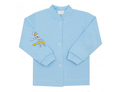 Kojenecký kabátek New Baby Teddy pilot modrý