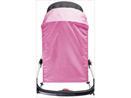 Slnečná clona na kočík CARETERO pink
