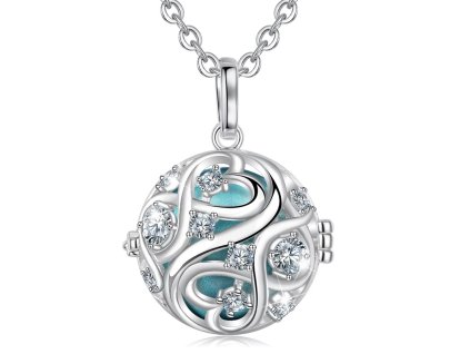 Těhotenská rolnička, mexická bola Barva modrozelená metalická