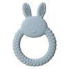 Silikonové kousatko modré zajíc