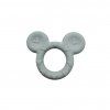 134 3 silikonove kousatko mickey seda barva