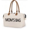Stylová a prostorná světle béžová Mom’s bag – ideální do porodnice