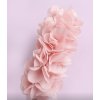 Květinová čelenka, pro miminka, svatební čelenka růžová
