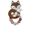 kousátko liška na kroužku hnědá barvy