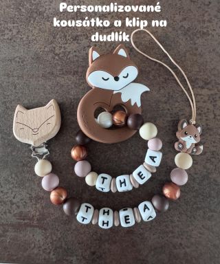 Chtěli by jste pro své miminko personalizované kousátko a klip na dudlík? Kouknete na e-shop www.nasemiminko.com vyberte...