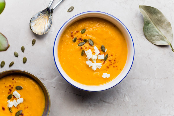 Recept na výbornou dýňovou polévku