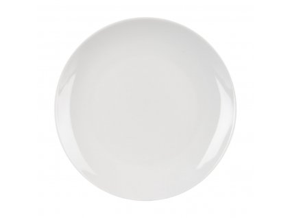 Porcelánový mělký dětský talíř Orion 21cm bílý