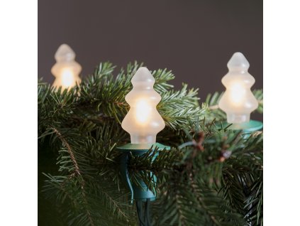 Vánoční souprava LED Filament STROMEK bílý 12 žárovek