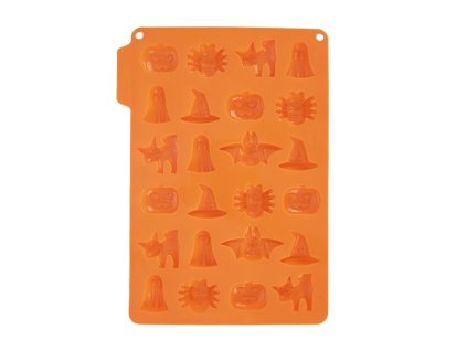 Forma na čokoládu Orion HALLOWEEN 24ks oranžová