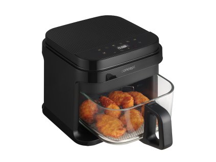 Horkovzdušná fritéza Concept GLASS & FAST FR5500 černá