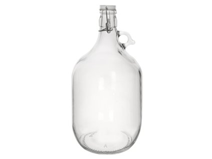 Skleněný demižon s klip uzávěrem Orion 5 l