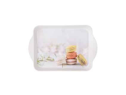 Plastový servírovací tác Orion Tiny 21,5x14cm makronky