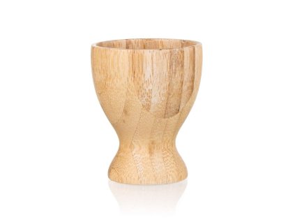 Dřevěný kalíšek na vajíčka Banquet Brillante Bamboo pr. 4,8x5,8cm