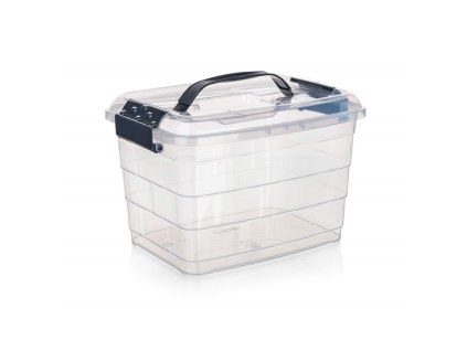 Plastový úložný box s uchem Brilanz VILARD 8,5 l