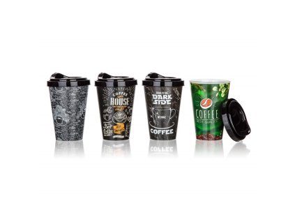 Plastový kelímek Banquet COFFEE 400 ml