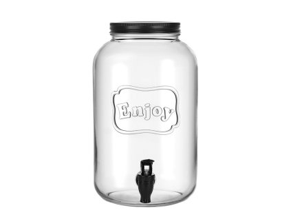Skleněný zásobník na vodu Florina ENJOY 3,8l