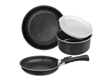 Nepřilnavé nádobí Orion Grande Combi sada 5 dílů