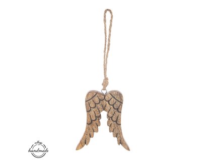 Dřevěné dekorace křídla Orion MANGO