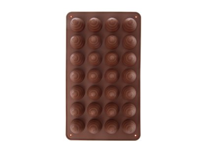 Silikonová forma na pečení Orion včelí úlky hnědá