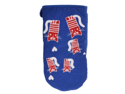 Bavlněná kuchyňská chňapka s magnetem Orion modrá