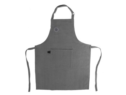 Bavlněná kuchyňská zástěra Orion My kitchen šedá