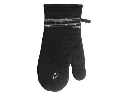 Bavlněná kuchyňská chňapka s magnetem Orion SRDÍČKA