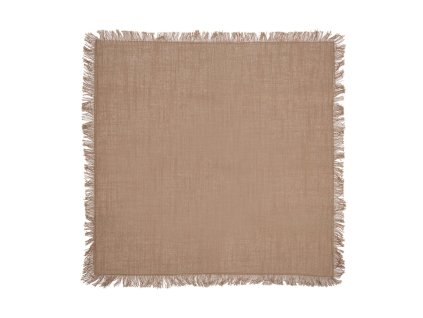 Bavlněné servírovací ubrousky Orion 4 ks hnědá