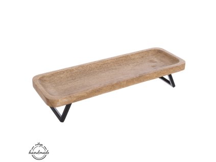 Dřevěný servírovací tác Orion MANGO 46x16cm