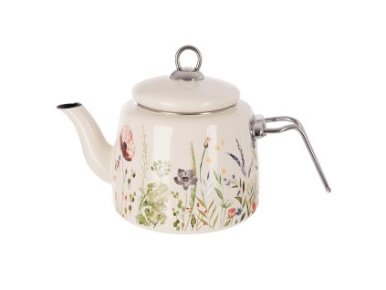 Smaltovaný čajník Orion MÁK Lem 2 l