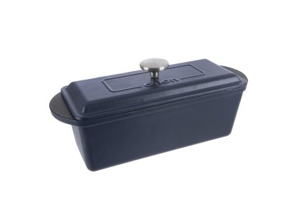 Litinová forma na pečení Orion LITINA SMALT s poklopem 35x14x16cm