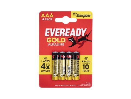 Alkalické baterie mikrotužka AAA 1,5 V Orion 4 ks