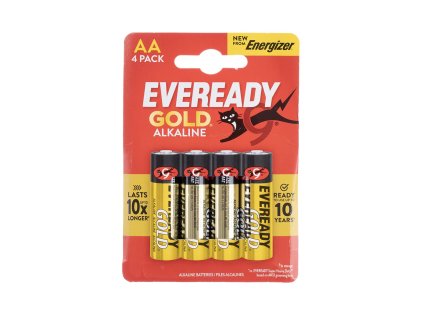 Alkalické tužkové baterie AA 1,5 V Orion 4 ks