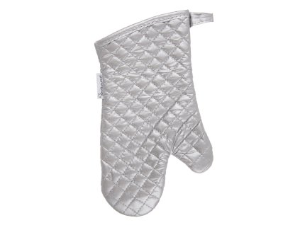 Kuchyňská chňapka Orion Quallity 33x18 cm stříbrná