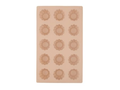 Silikonová forma na pečení Orion kytičky béžová