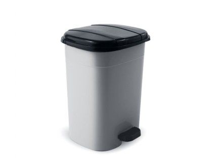 Odpadkový koš UNI Pedal 20l šedý