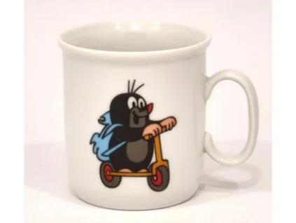 Porcelánový hrnek Thun Krtek a koloběžka 220ml