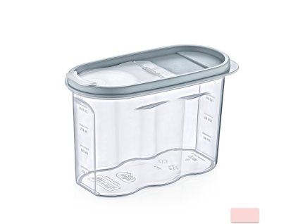 Plastová dávkovací dóza 1,2l mix barev