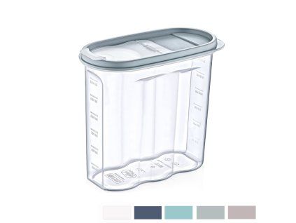 Plastová dávkovací dóza 1,7 l mix barev