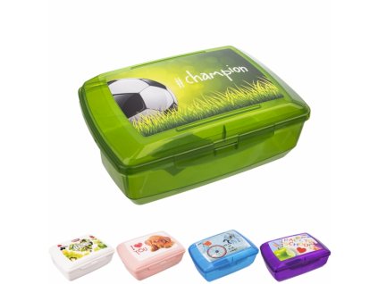 Plastový box na svačinu Orion BRAN 20x13cm mix dekorů