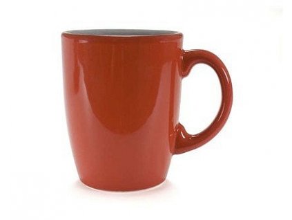 61098 banquet hrnek keramicky 310 ml cervenosedy
