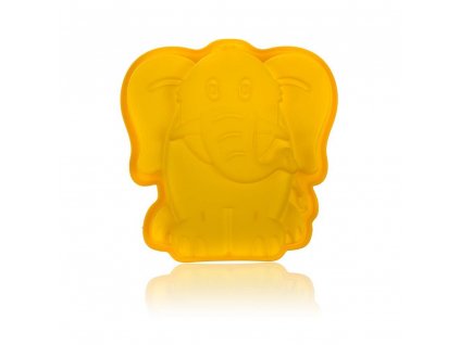 Silikonová forma slon Banquet Culinaria Yellow 19x19,6cm