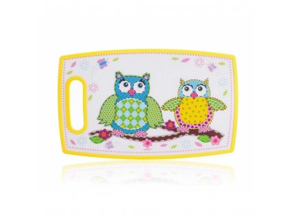 BANQUET Prkénko krájecí plastové OWL 36 x 22 cm