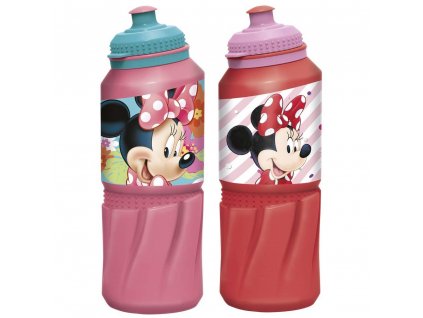 BANQUET Láhev plastová sportovní EASY MINNIE BLOOM 530 ml