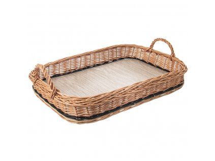 Proutěný servírovací tác Orion 46 x 31 cm