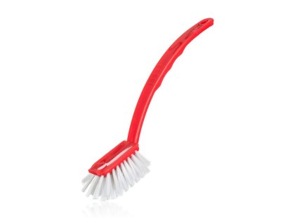 BRILANZ Kartáč na nádobí ECONOMY 28 cm, červený