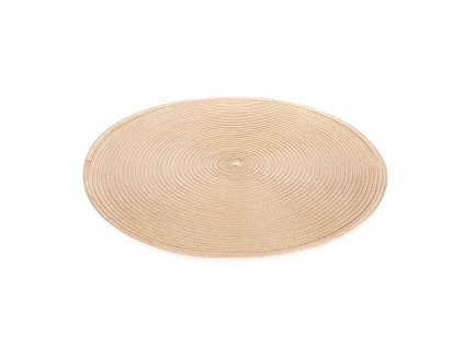 BANQUET Prostírání kulaté TONDO průměr 38 cm, krémové